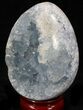 Gorgeous Celestine (Celestite) Geode Egg - Madagascar #37065-2